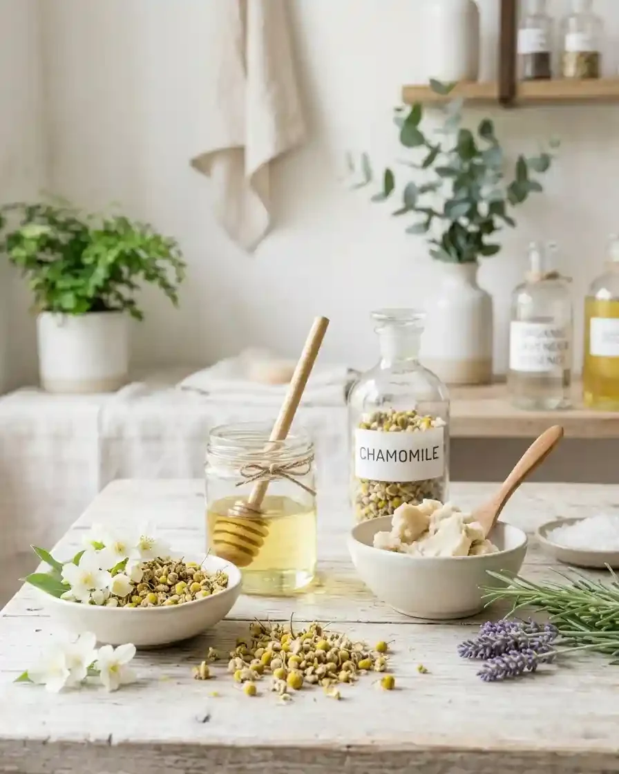 Clean increadients od organic studio products