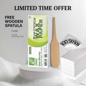 Wax strips 100pcs
